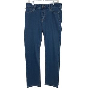 Blue Mountain Womens Straight Leg 5 Pocket Jeans Medium Wash Size 12.‎ NWT